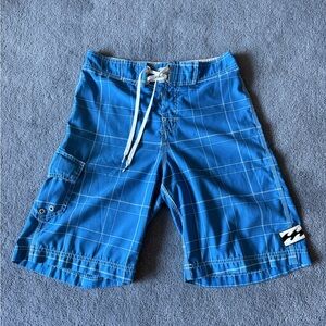 Billabong Blue Board Shorts size Small swim surf